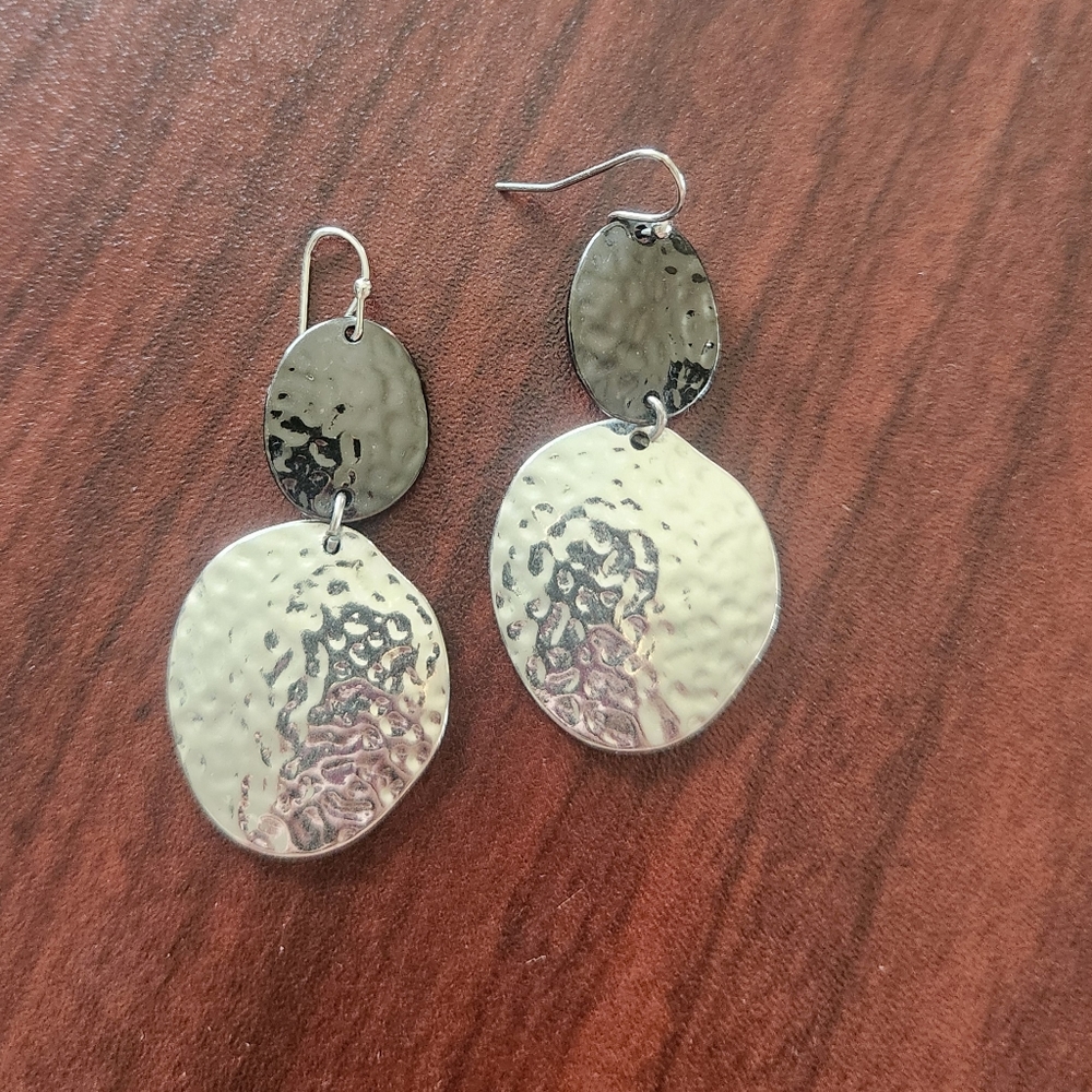 Elegant Silver Dangle Earrings